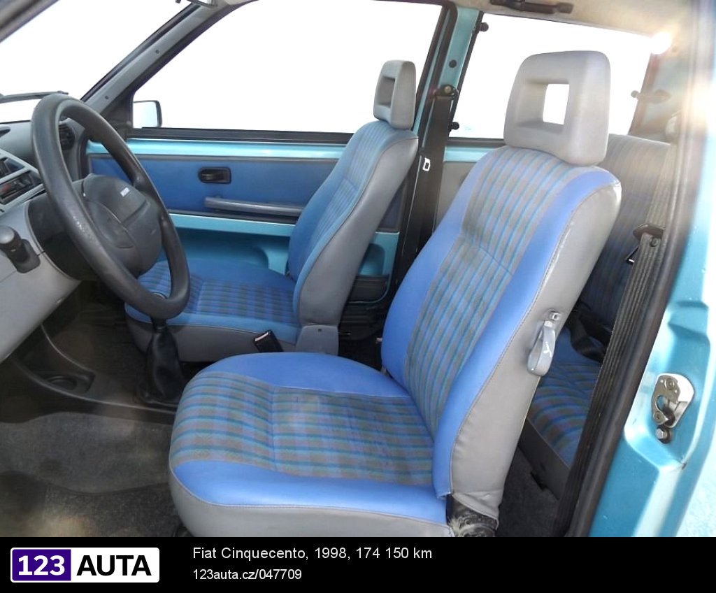 Fiat Cinquecento, 1998 - pohled č. 8