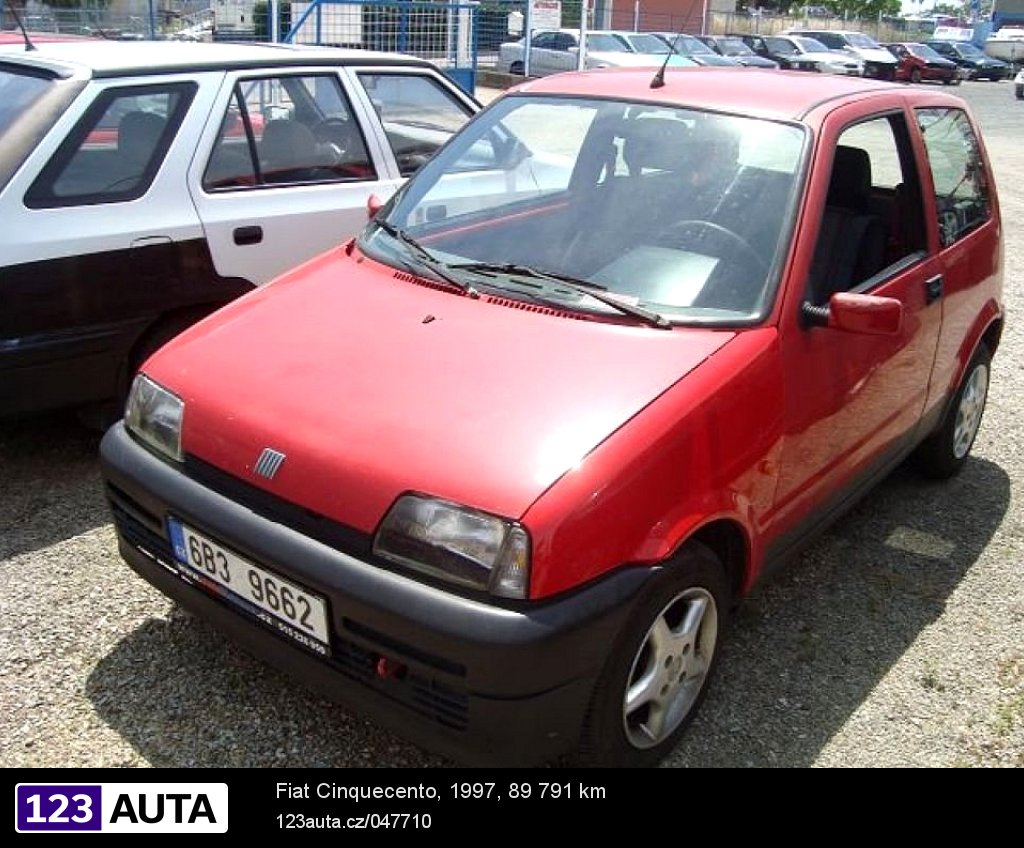 Fiat Cinquecento, 1997 - celkový pohled