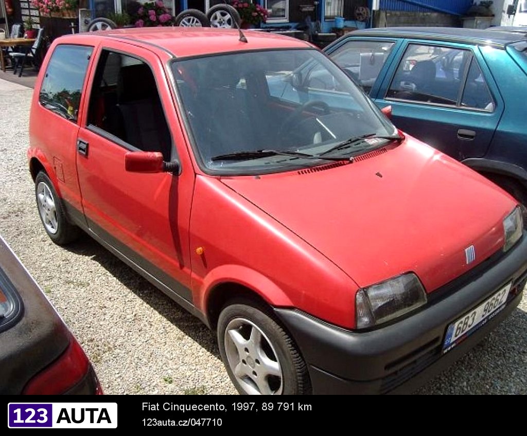 Fiat Cinquecento, 1997 - pohled č. 2