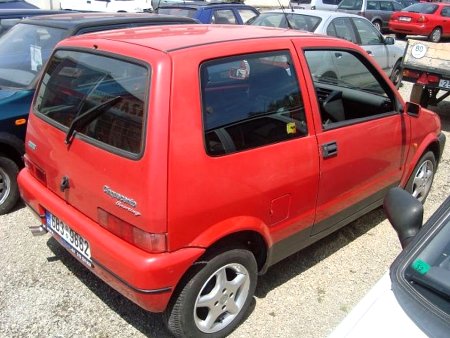 Fiat Cinquecento, 1997 - pohled č. 3