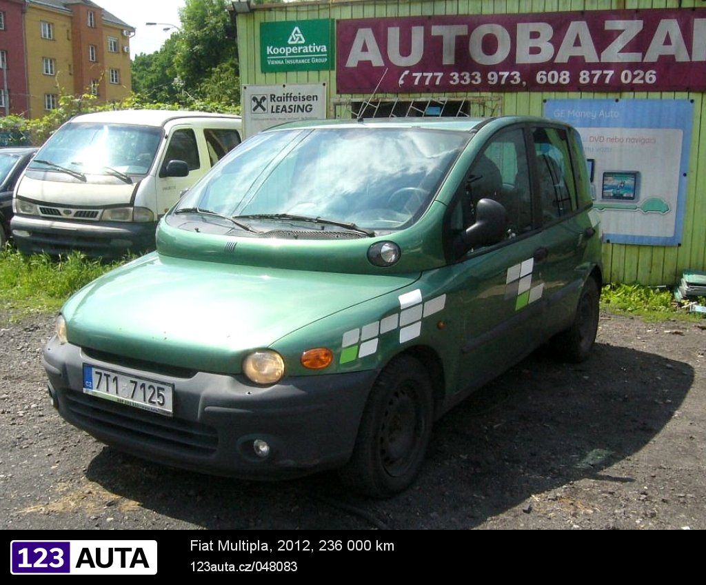 Fiat Multipla, 2012 - pohled č. 2