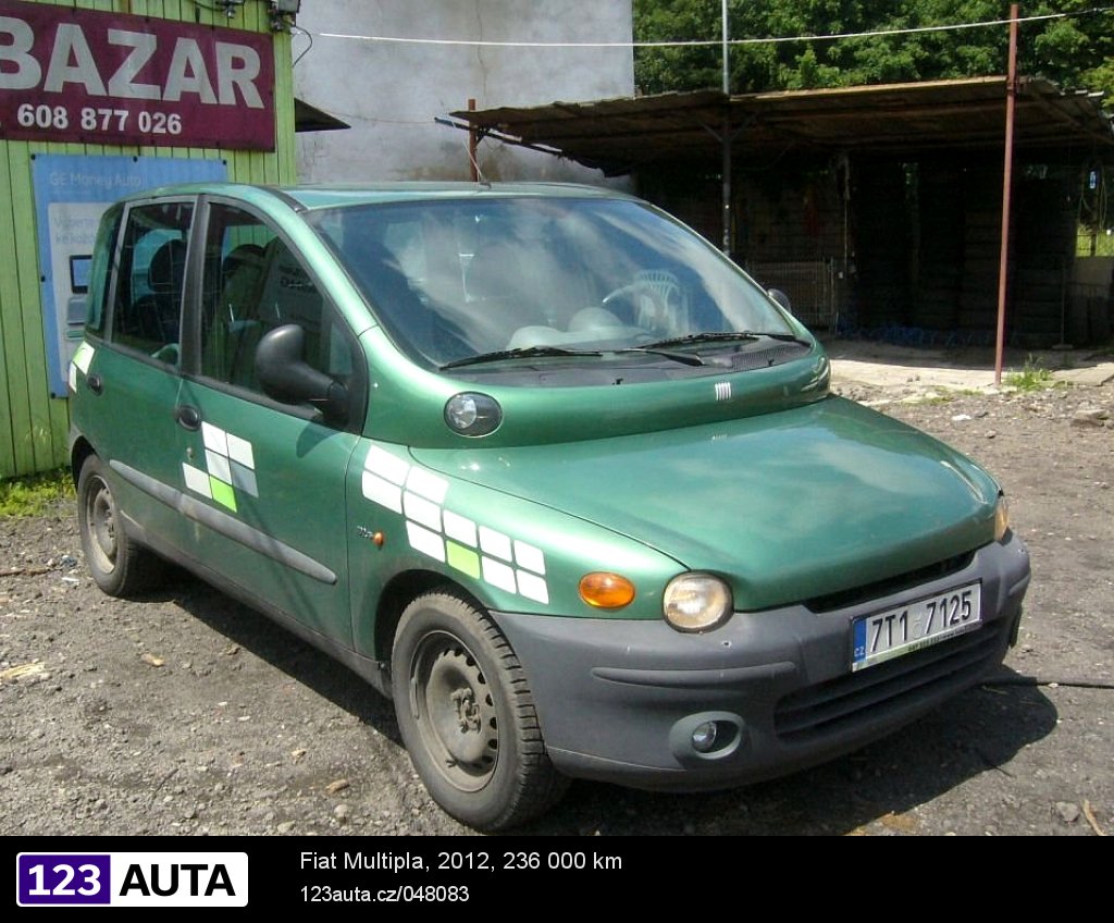 Fiat Multipla, 2012 - pohled č. 3
