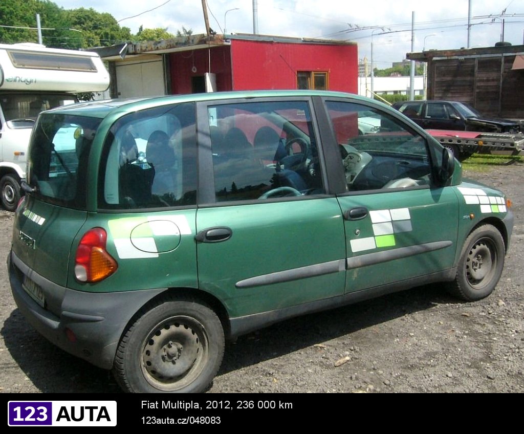 Fiat Multipla, 2012 - pohled č. 5