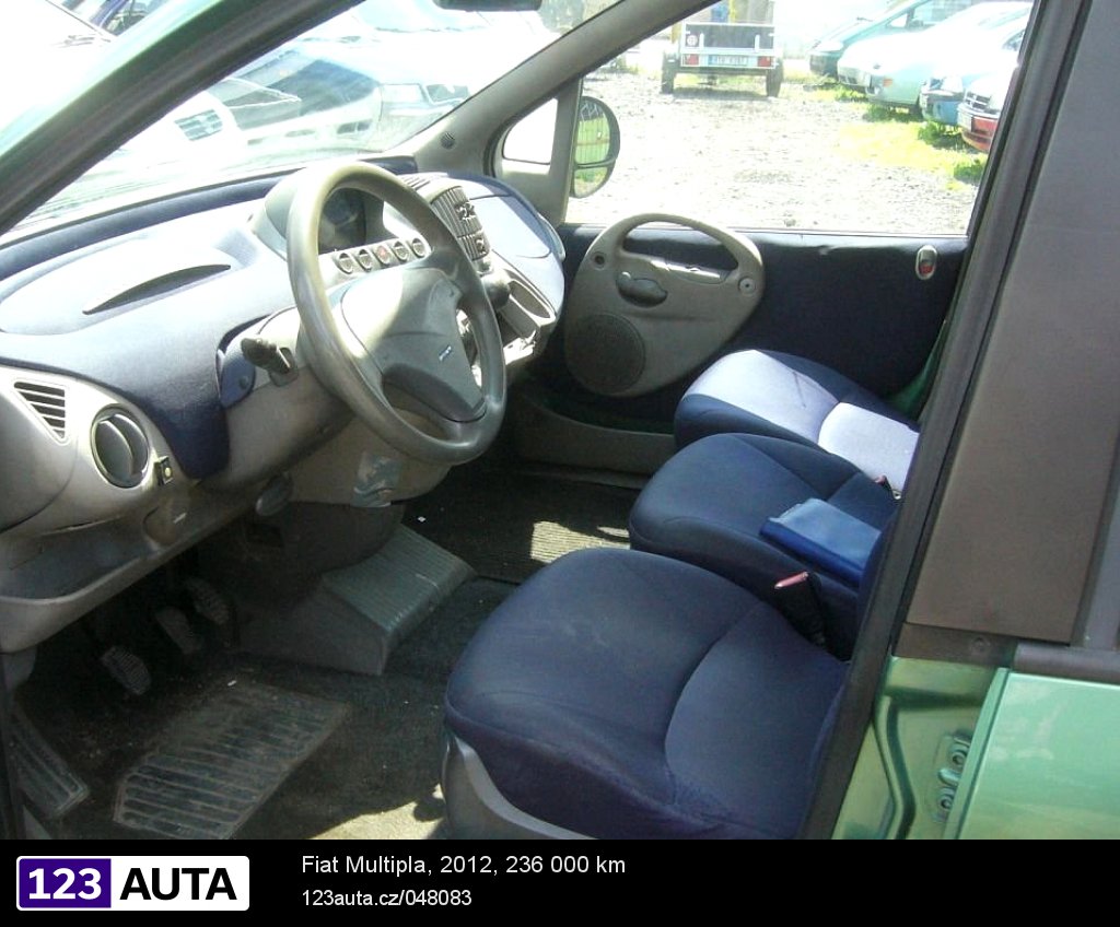Fiat Multipla, 2012 - pohled č. 6