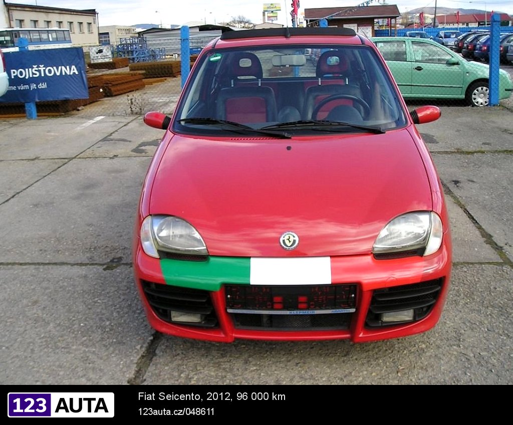 Fiat Seicento, 2012 - pohled č. 2
