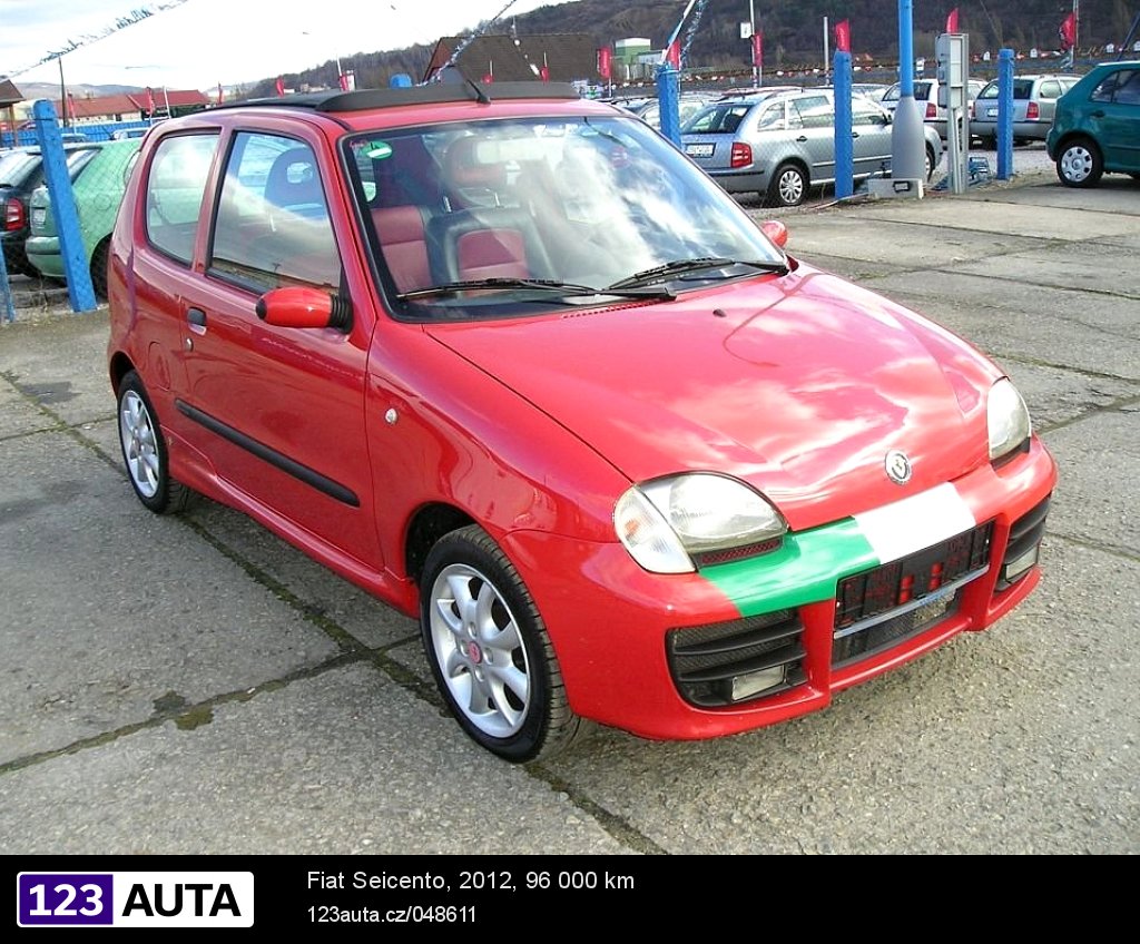 Fiat Seicento, 2012 - pohled č. 3