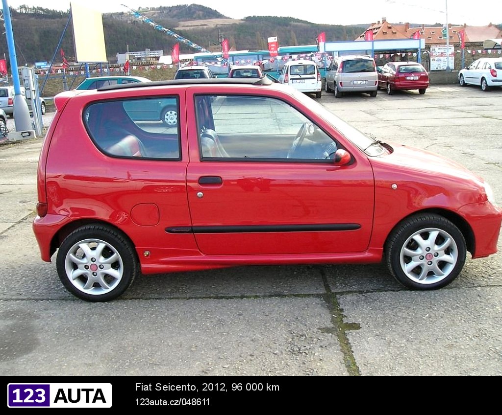 Fiat Seicento, 2012 - pohled č. 4