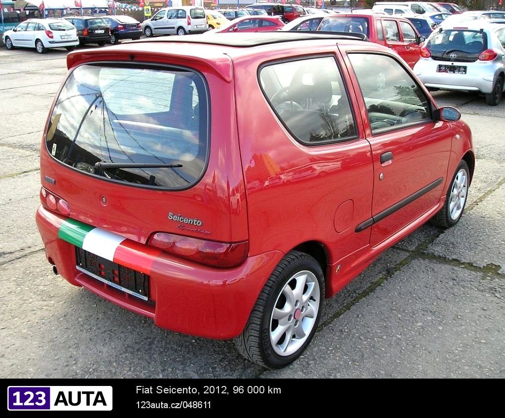 Fiat Seicento, 2012 - pohled č. 5