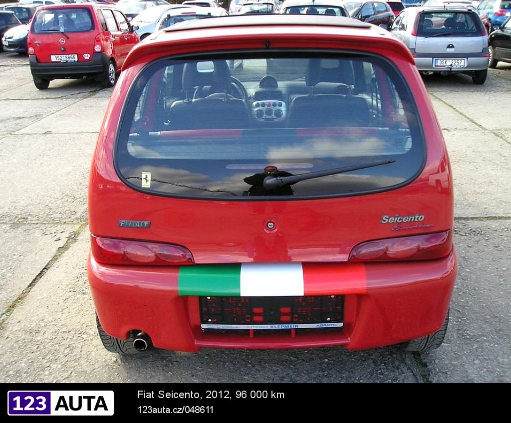 Fiat Seicento, 2012 - pohled č. 6