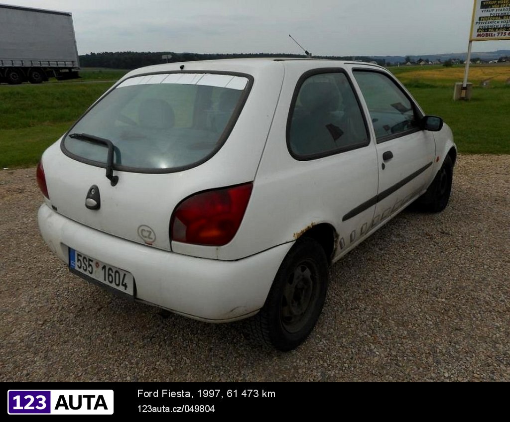 Ford Fiesta, 1997 - pohled č. 5