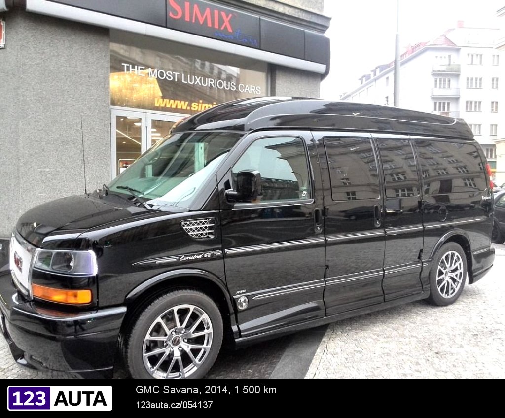 GMC Savana, 2014 - celkový pohled