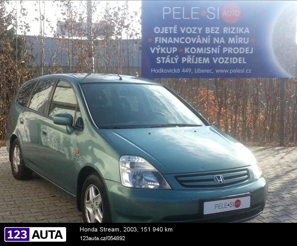 Honda Stream, 2003 - pohled č. 3