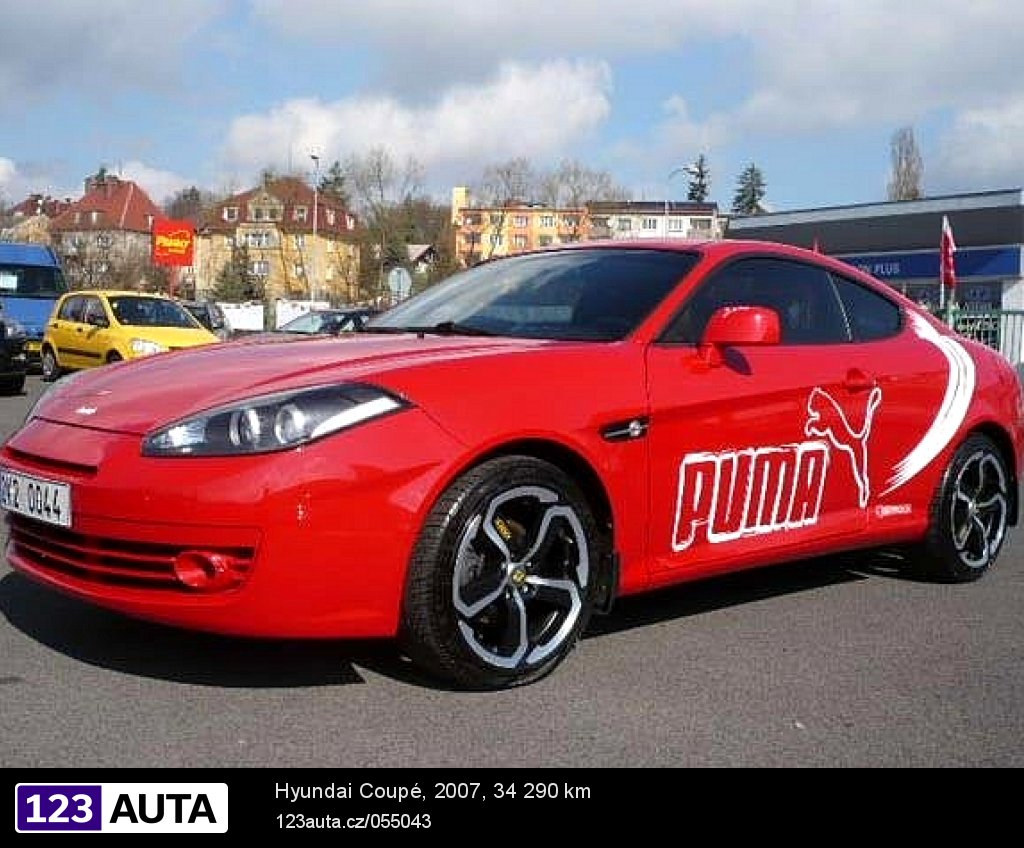 Hyundai Coupé, 2007 - celkový pohled