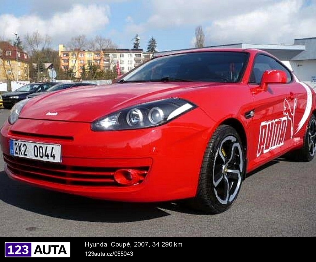 Hyundai Coupé, 2007 - pohled č. 2