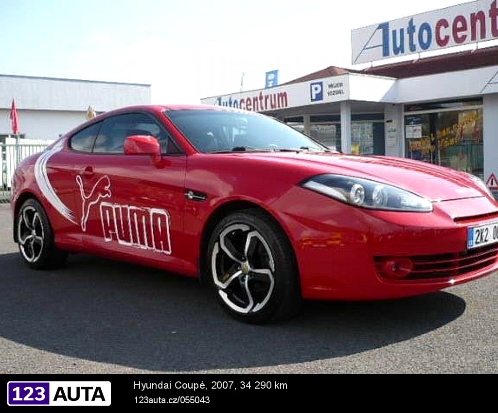 Hyundai Coupé, 2007 - pohled č. 3