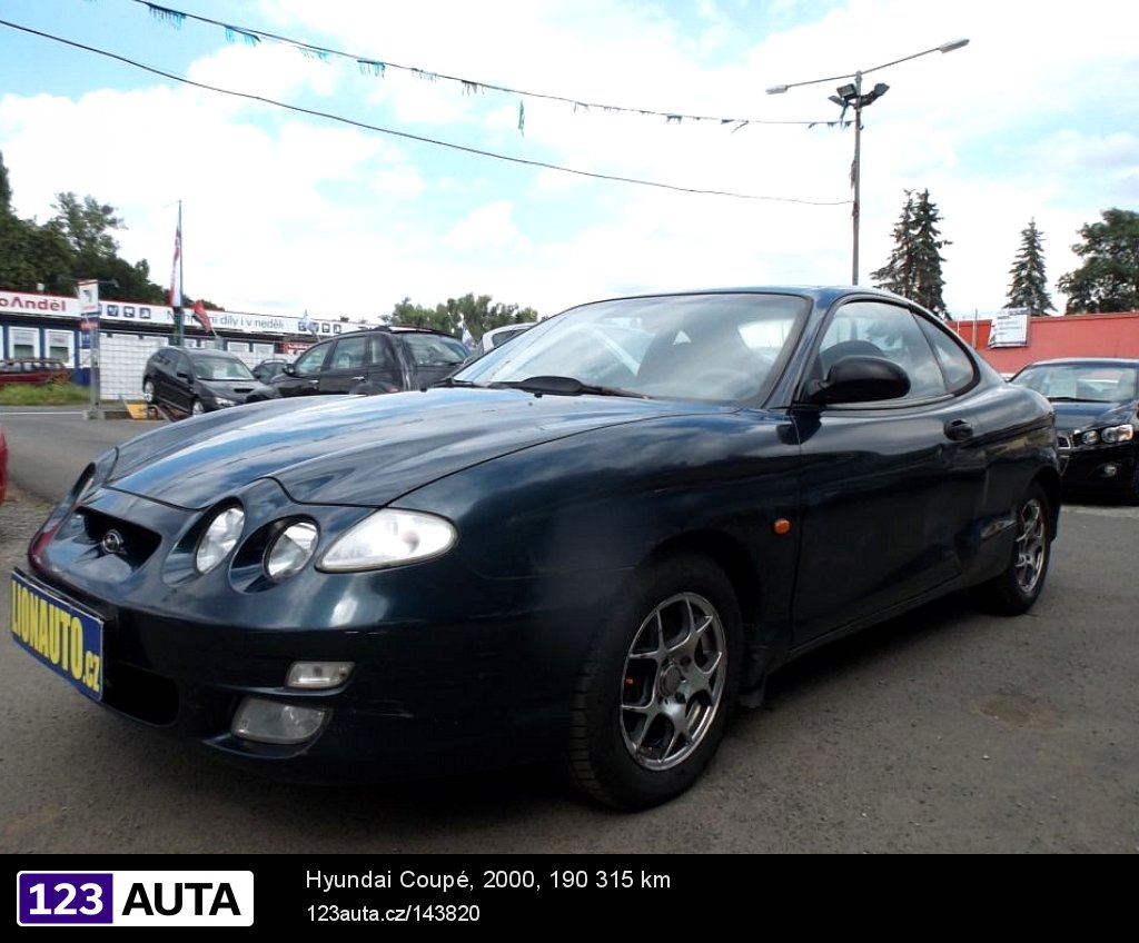 Hyundai Coupé, 2000 - celkový pohled