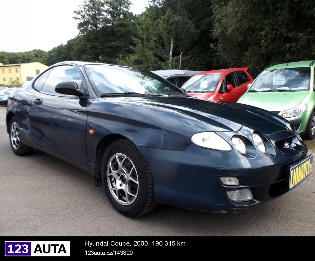 Hyundai Coupé, 2000 - pohled č. 3