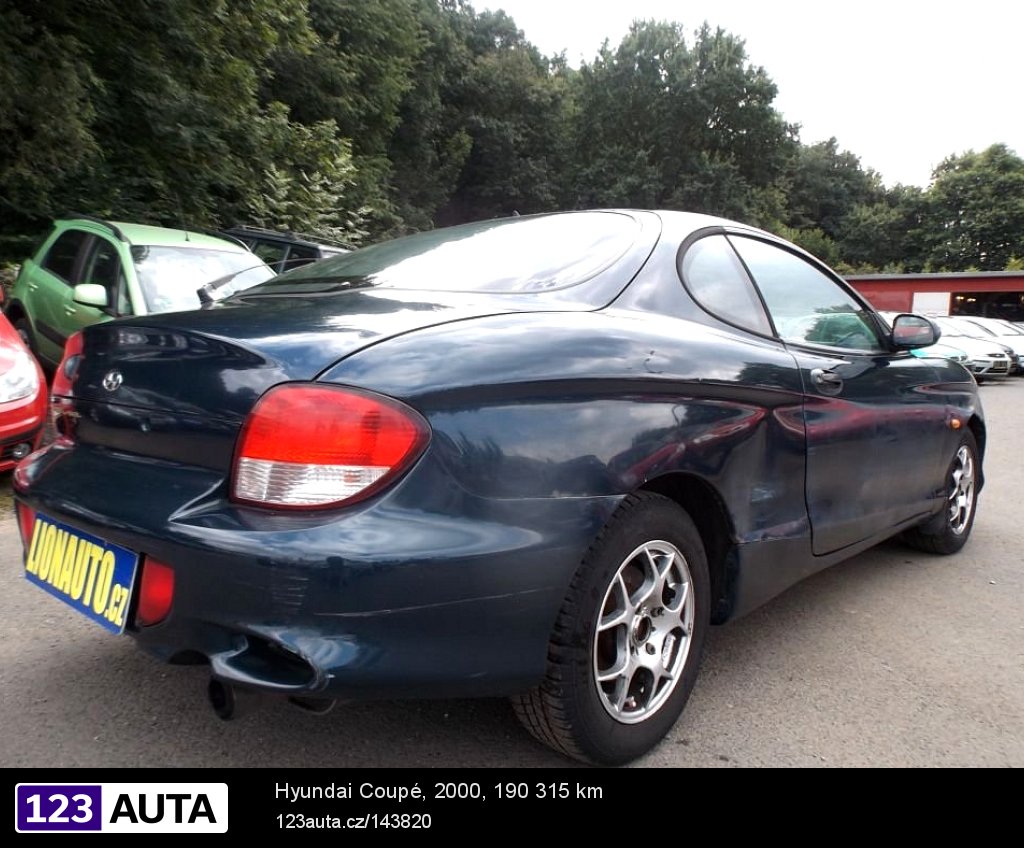 Hyundai Coupé, 2000 - pohled č. 5