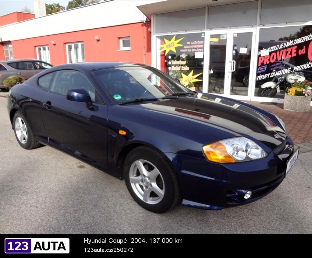 Hyundai Coupé, 2004 - celkový pohled