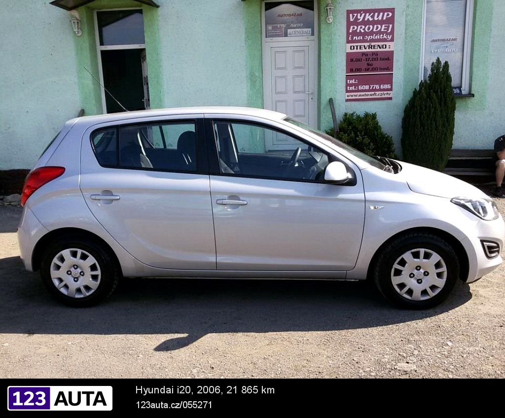 Hyundai i20, 2006 - pohled č. 4