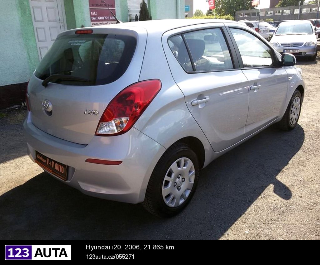 Hyundai i20, 2006 - pohled č. 5