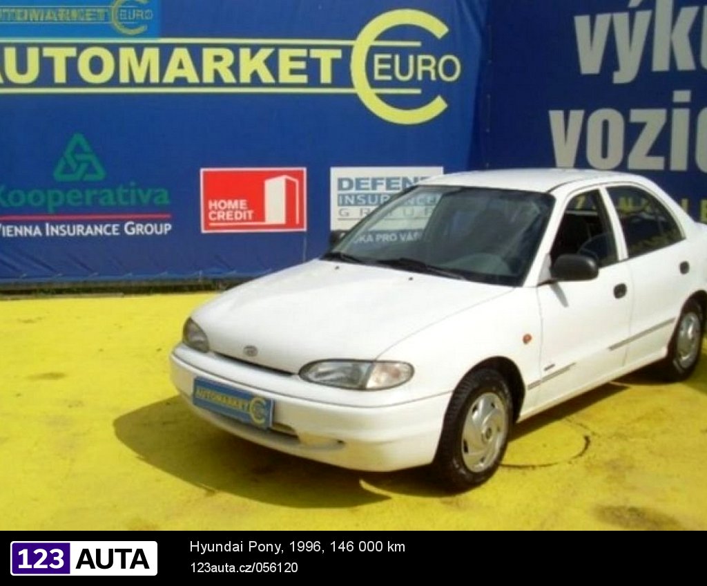 Hyundai Pony, 1996 - pohled č. 2