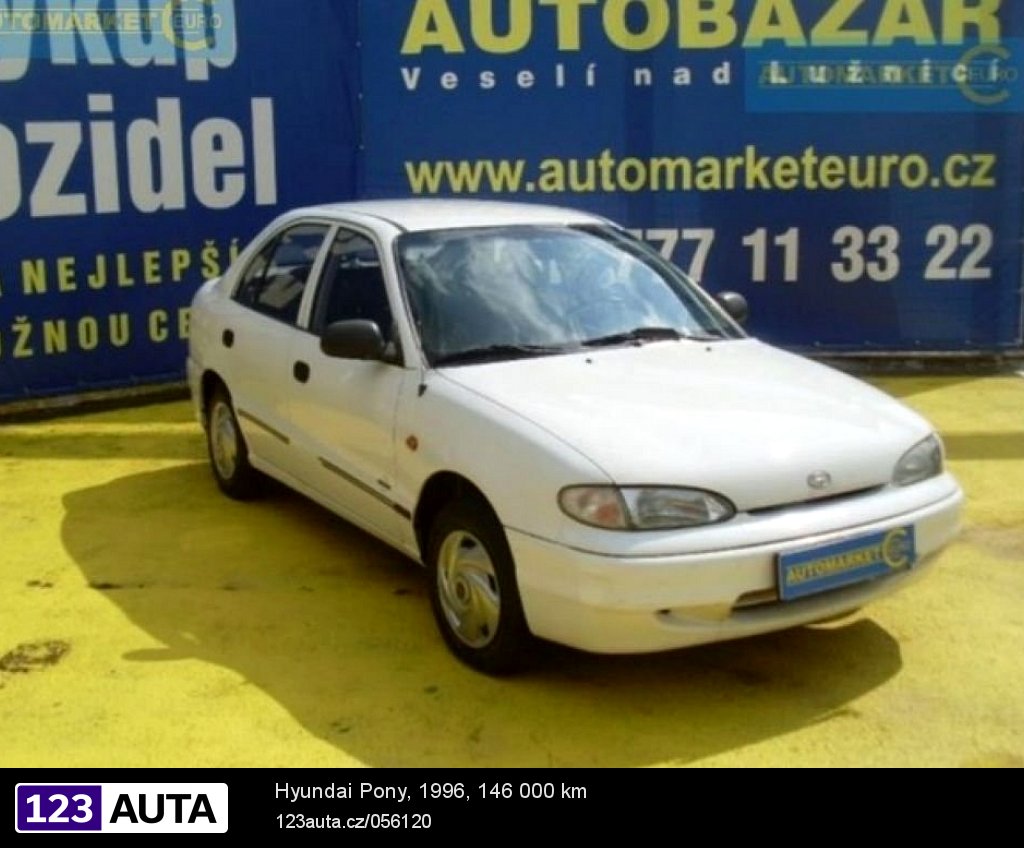 Hyundai Pony, 1996 - pohled č. 3