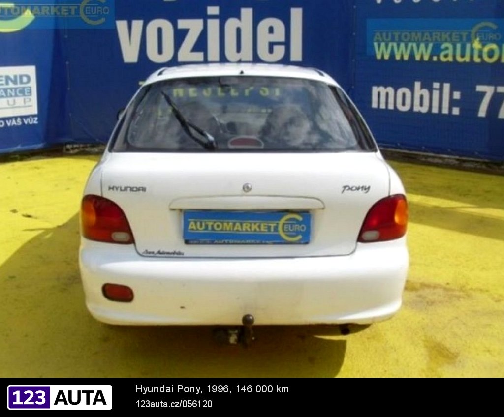 Hyundai Pony, 1996 - pohled č. 4