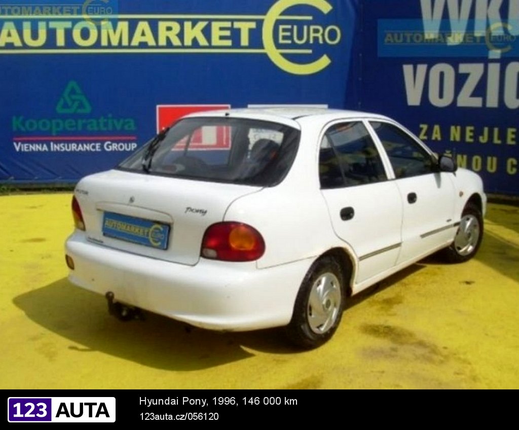 Hyundai Pony, 1996 - pohled č. 5