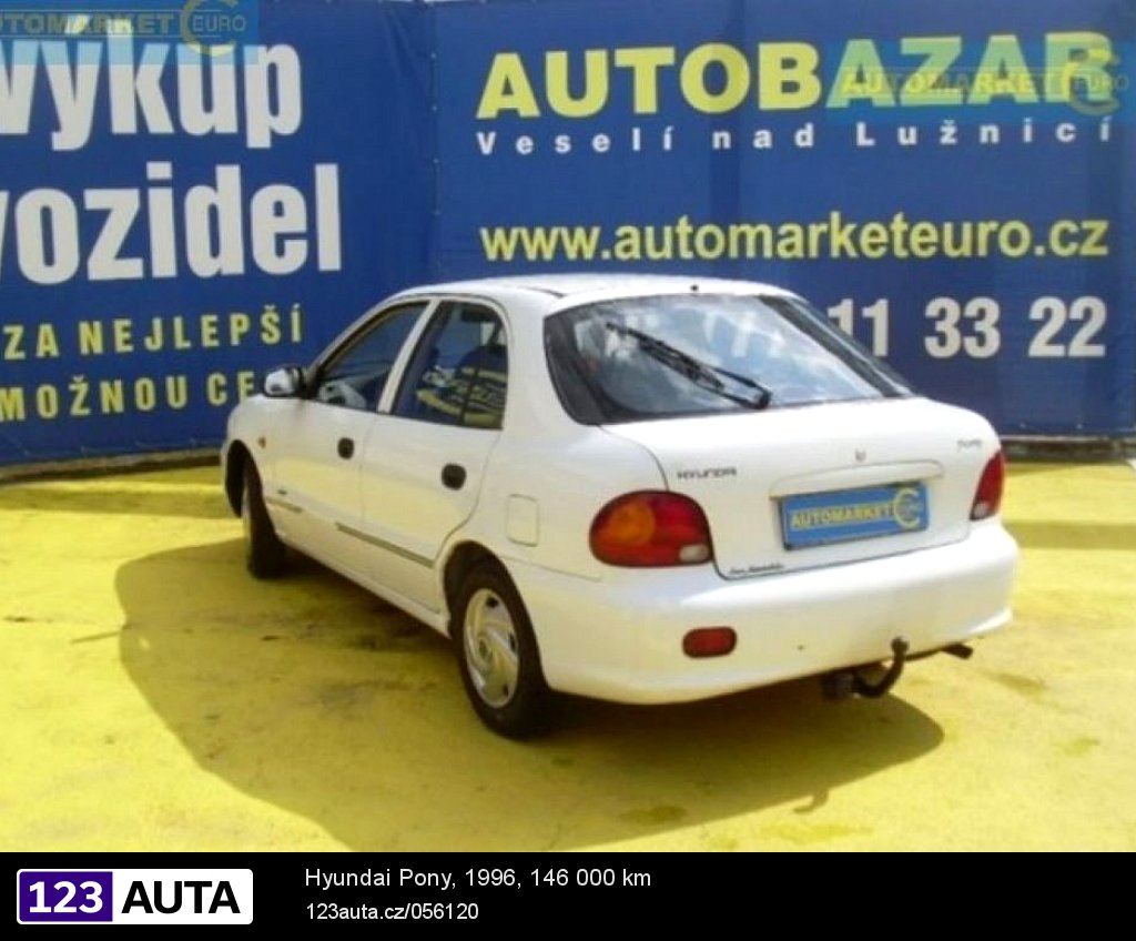 Hyundai Pony, 1996 - pohled č. 6