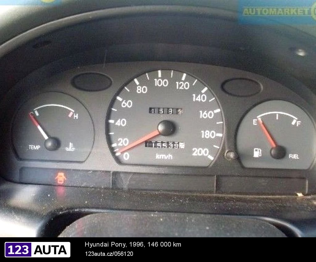 Hyundai Pony, 1996 - pohled č. 7