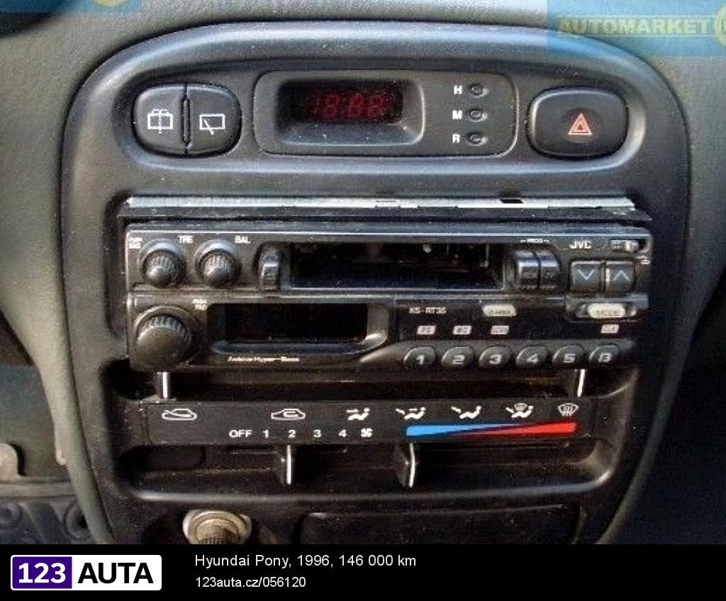 Hyundai Pony, 1996 - pohled č. 8