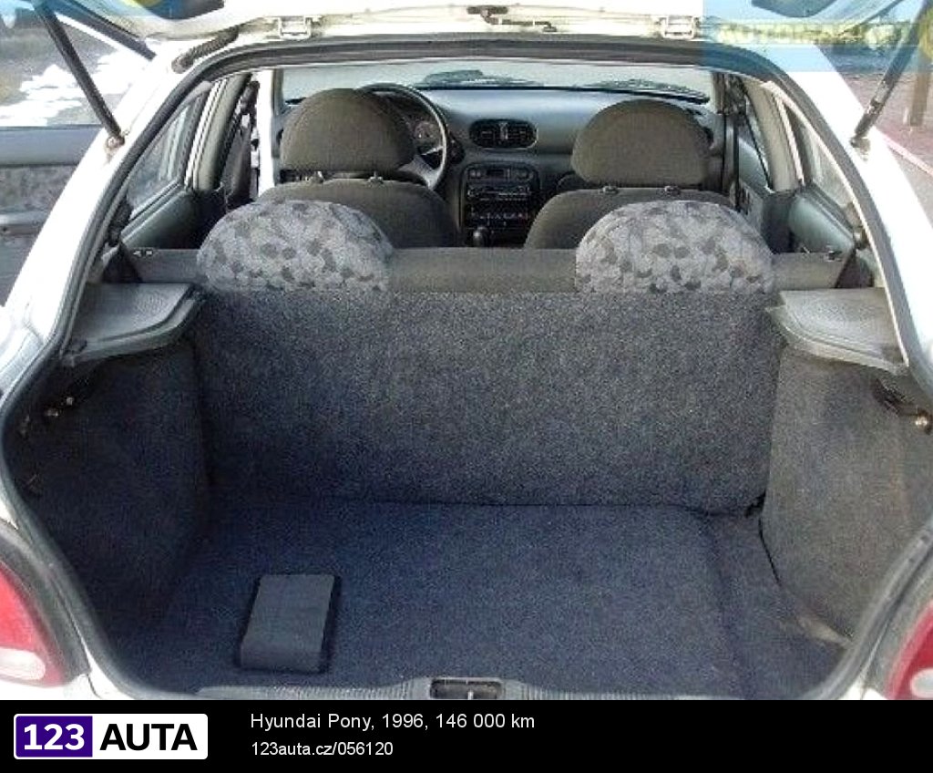 Hyundai Pony, 1996 - pohled č. 9