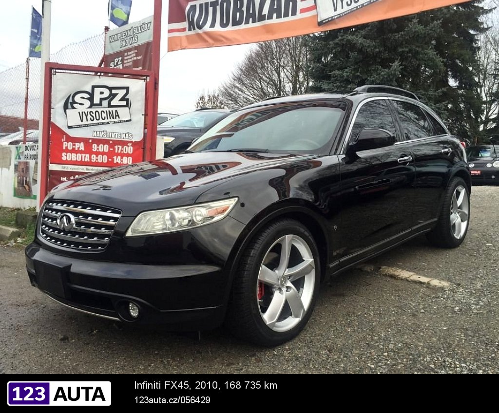 Infiniti FX45, 2010 - celkový pohled