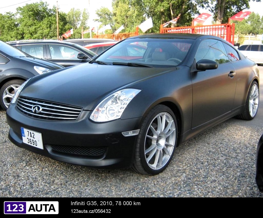Infiniti G35, 2010 - celkový pohled