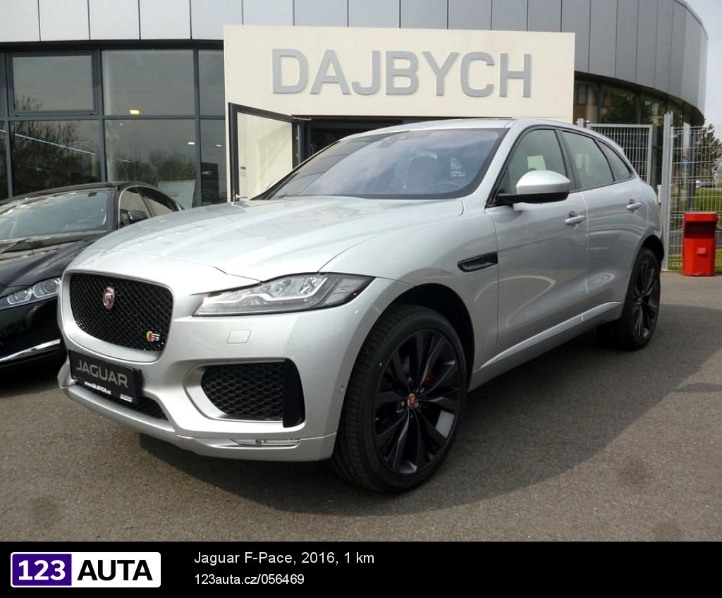 Jaguar F-Pace, 2016 - celkový pohled
