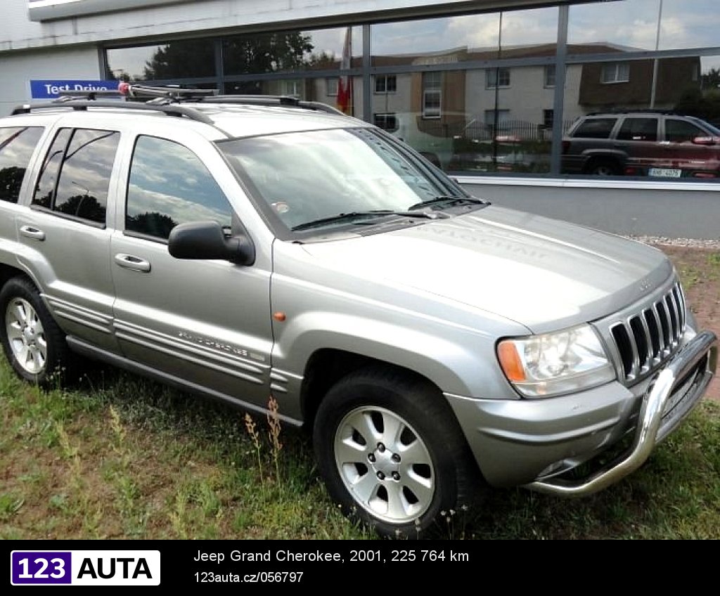 Jeep Grand Cherokee, 2001 - celkový pohled