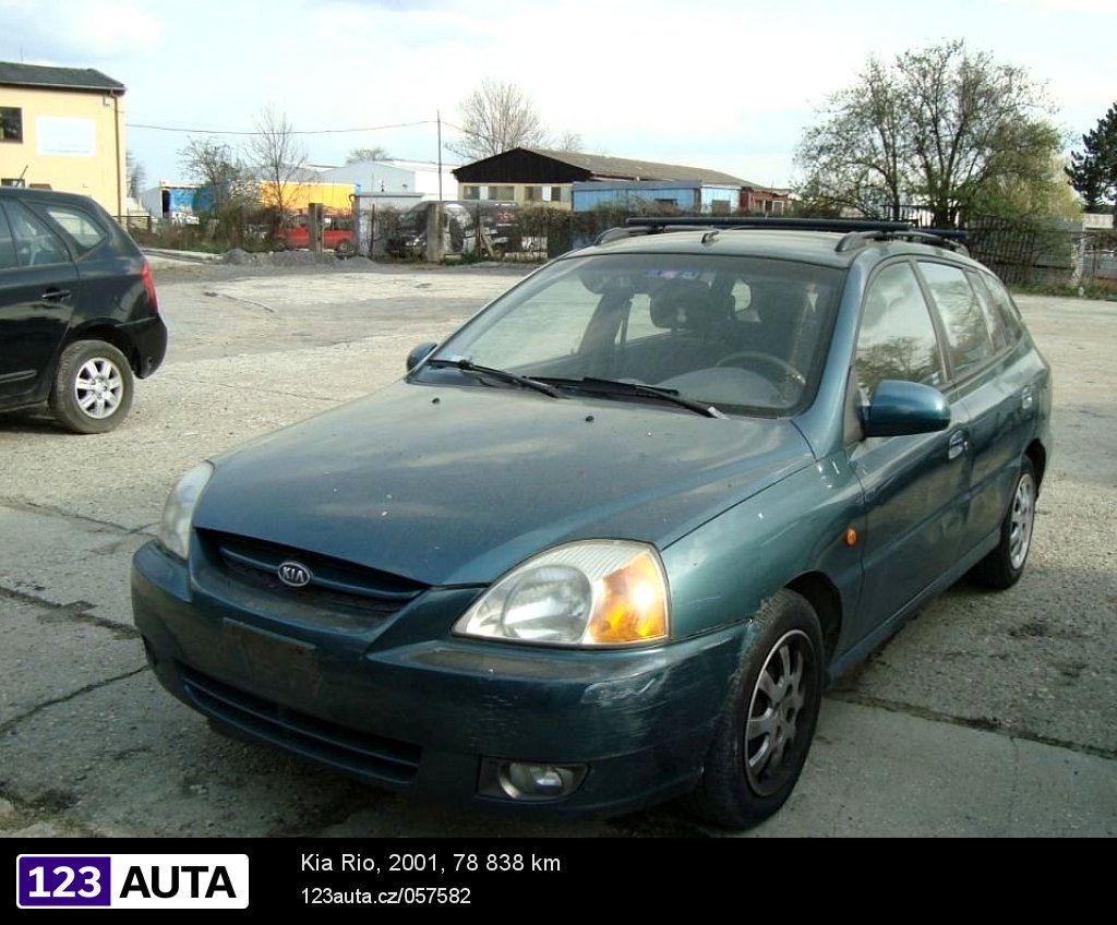 Kia Rio, 2001 - celkový pohled