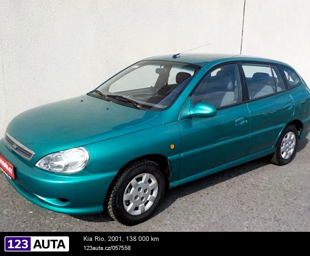 Kia Rio, 2001 - celkový pohled