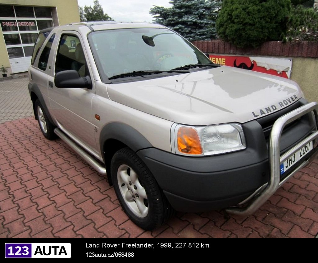 Land Rover Freelander, 1999 - celkový pohled