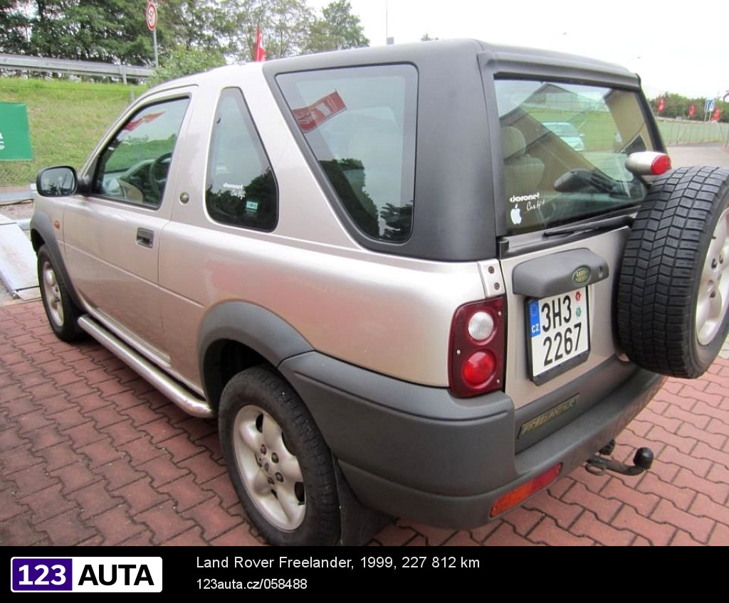 Land Rover Freelander, 1999 - pohled č. 4