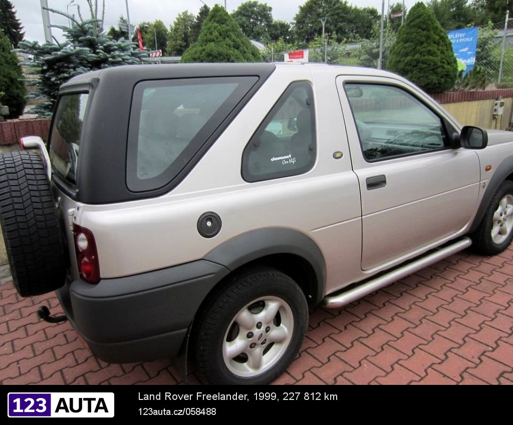 Land Rover Freelander, 1999 - pohled č. 5