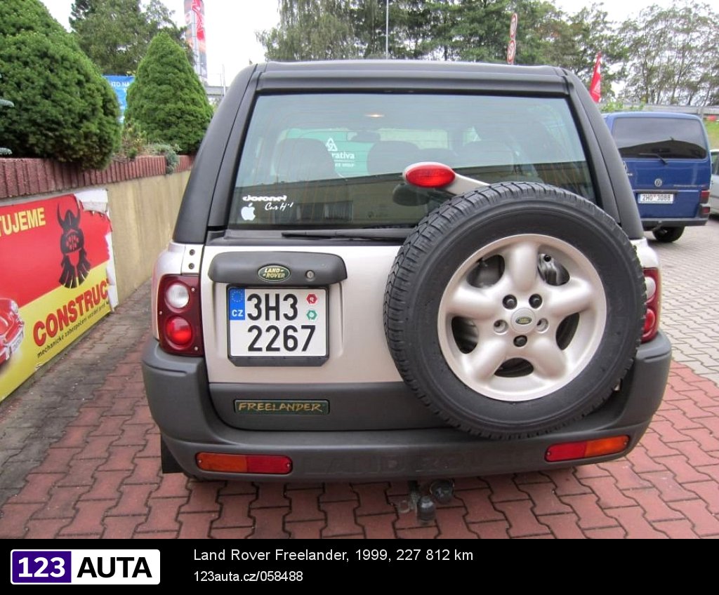 Land Rover Freelander, 1999 - pohled č. 6