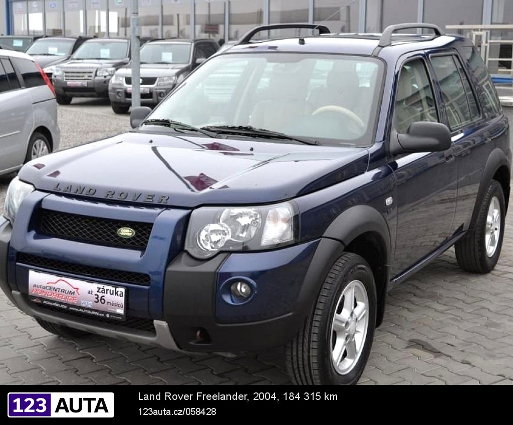 Land Rover Freelander, 2004 - celkový pohled