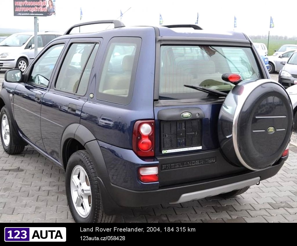 Land Rover Freelander, 2004 - pohled č. 3