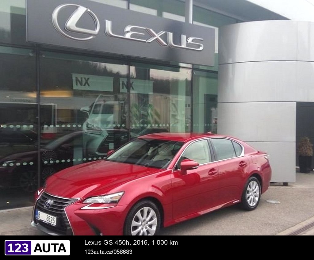Lexus GS 450h, 2016 - celkový pohled
