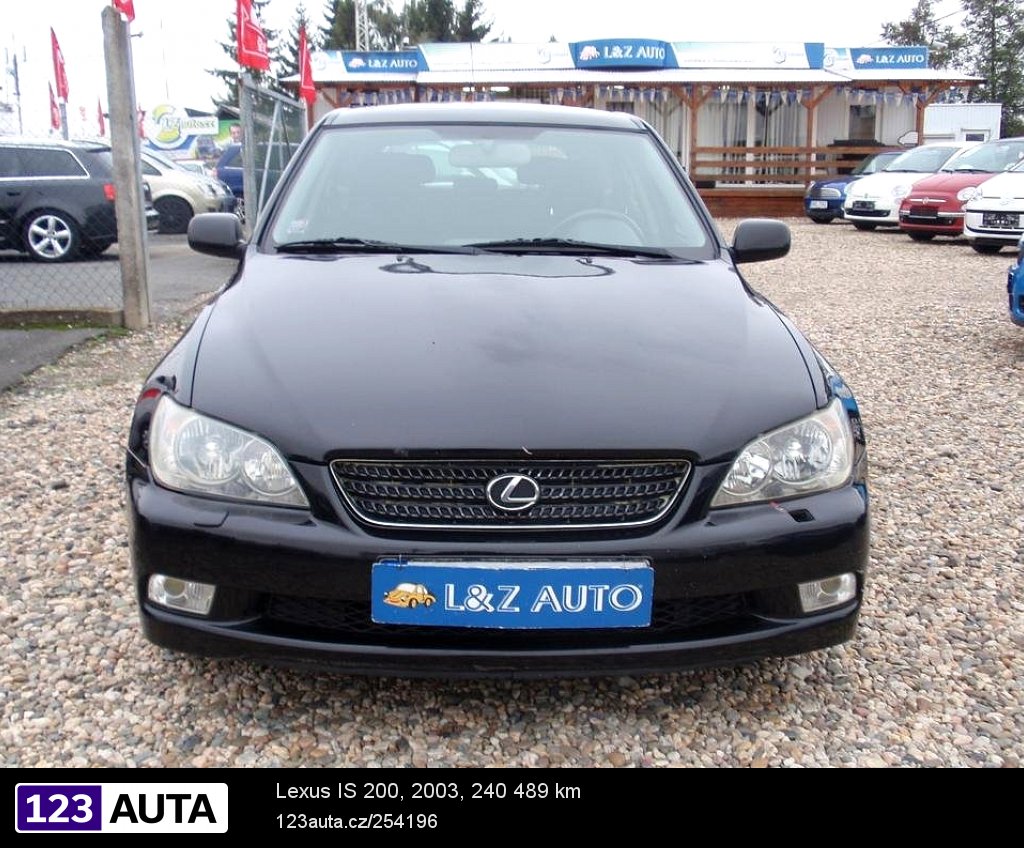 Lexus IS 200, 2003 - celkový pohled
