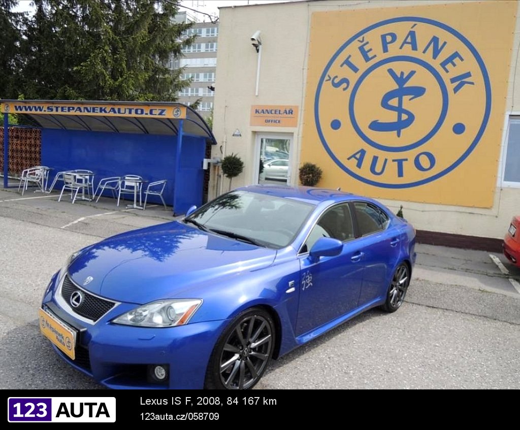 Lexus IS F, 2008 - celkový pohled