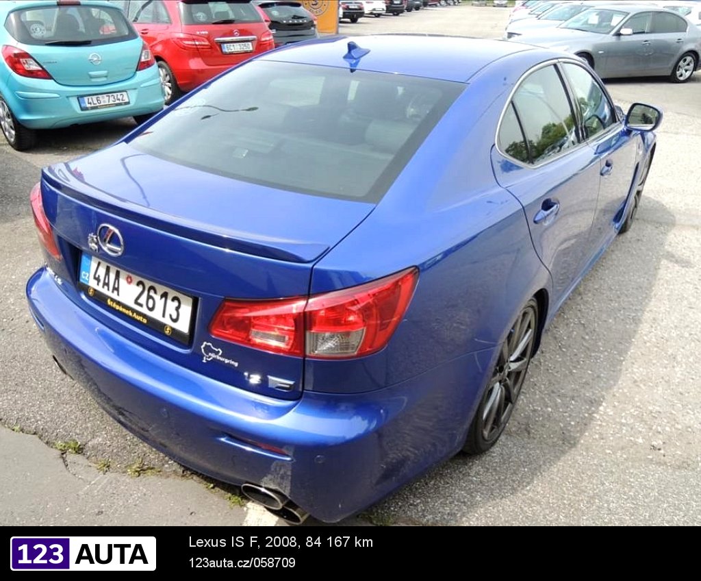 Lexus IS F, 2008 - pohled č. 3
