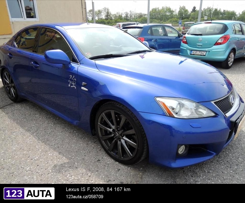 Lexus IS F, 2008 - pohled č. 4